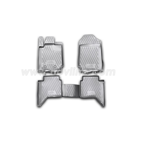 3D Patosnice FORD Ranger (T6) DoubleCab, 4 vrata, 2011-> set 4 kom.